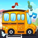 kids song: wheel on the bus android application logo